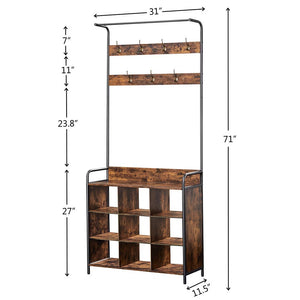 Transform Your Entryway with Our Stylish Coat Racks and Storage Racks