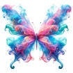 Discover the Enchantment of the Butterfly Ethereal Smoke Butterfly Pendant Decoration