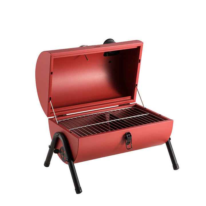 Elevate Your Outdoor Cooking with the Portable Outdoor BBQ Tools Thickened Picnic Charcoal Grill