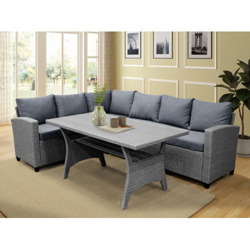Transform Your Outdoor Space with the TOPAMX Patio Dining Table Set