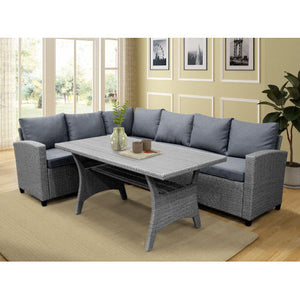 Transform Your Outdoor Space with the TOPAMX Patio Dining Table Set