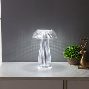 Illuminate Your Space with the Creative Crystal Lamp Jellyfish Table Lamp