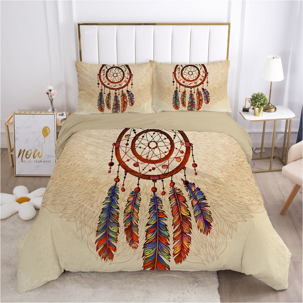 Transform Your Bedroom with Our 3D Digital Bedding Set