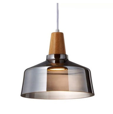 Illuminate Your Space with the Modern LED Glass Pendant Light Fixture