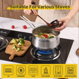 Discover the WANGYUANJI Non-Stick Stainless Steel Saucepan