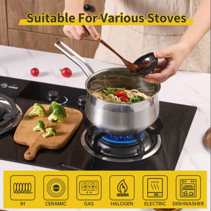 Discover the WANGYUANJI Non-Stick Stainless Steel Saucepan