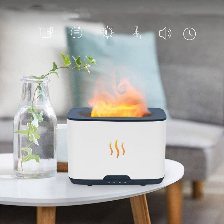 Transform Your Space with the New Flame Aromatherapy Humidifier