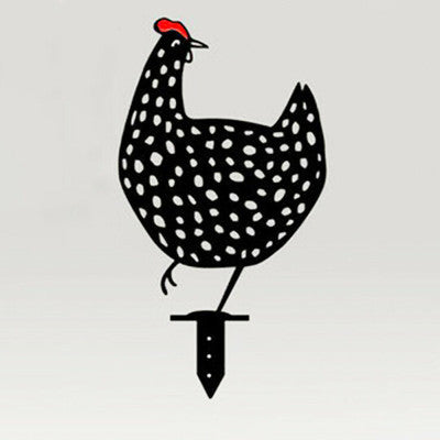 Chicken Yard Art Outdoor Garden Back Yard