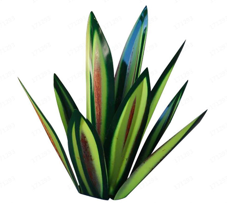 DIY Metal Art 9 Leaves Tequila Rustic Sculpture