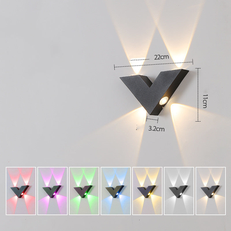 Creative Outdoor Waterproof Wall Lamp Decoration