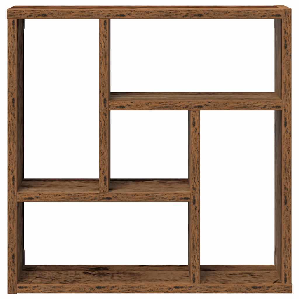 vidaXL Nástenná polička Old Wood 45x16x45 cm Engineered Wood