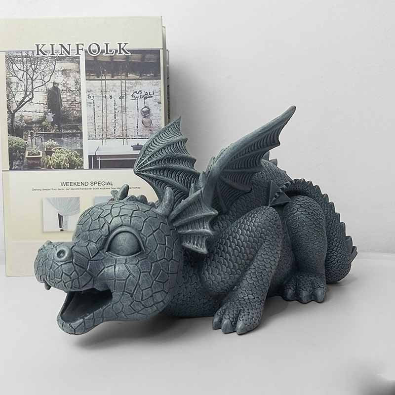 Creative Dinosaur Statue Cute Animals Resin