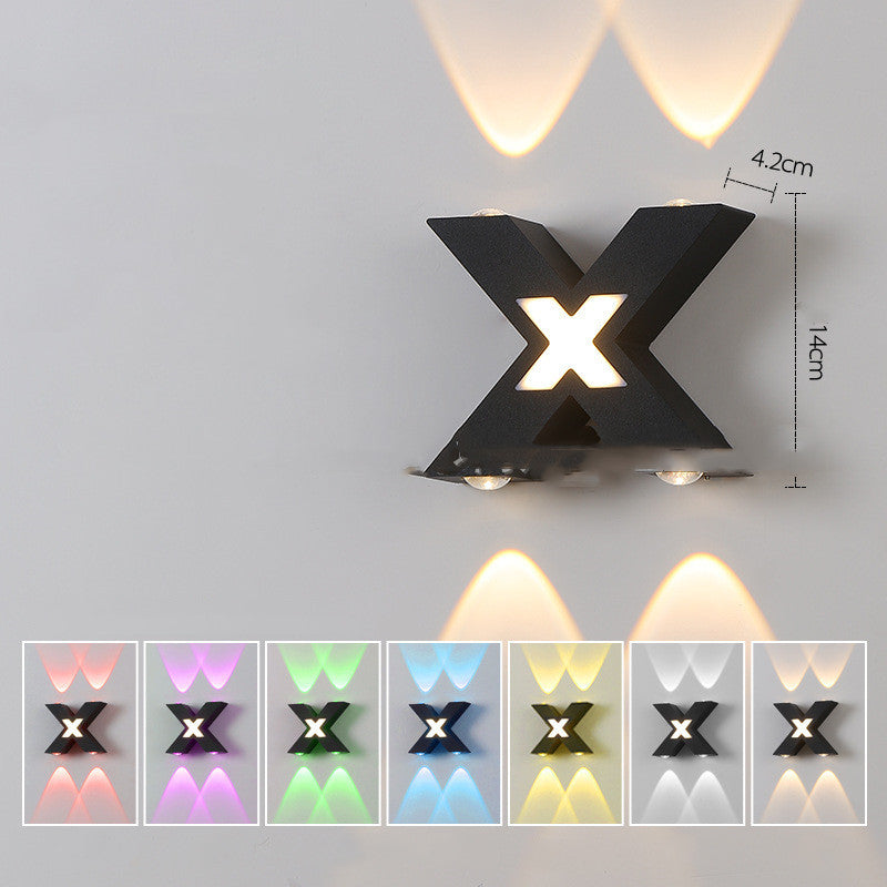 Creative Outdoor Waterproof Wall Lamp Decoration