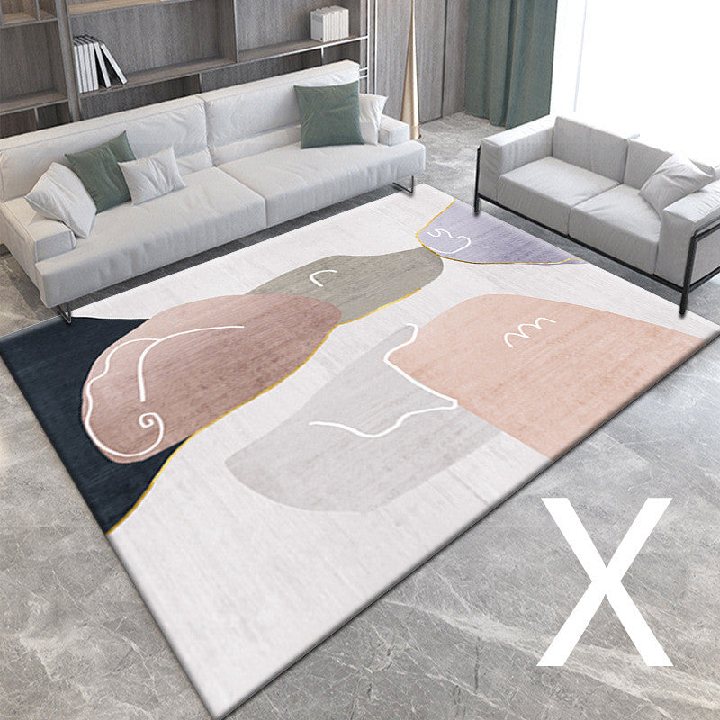 3D Light Luxury Floor Mats Bedroom Carpets
