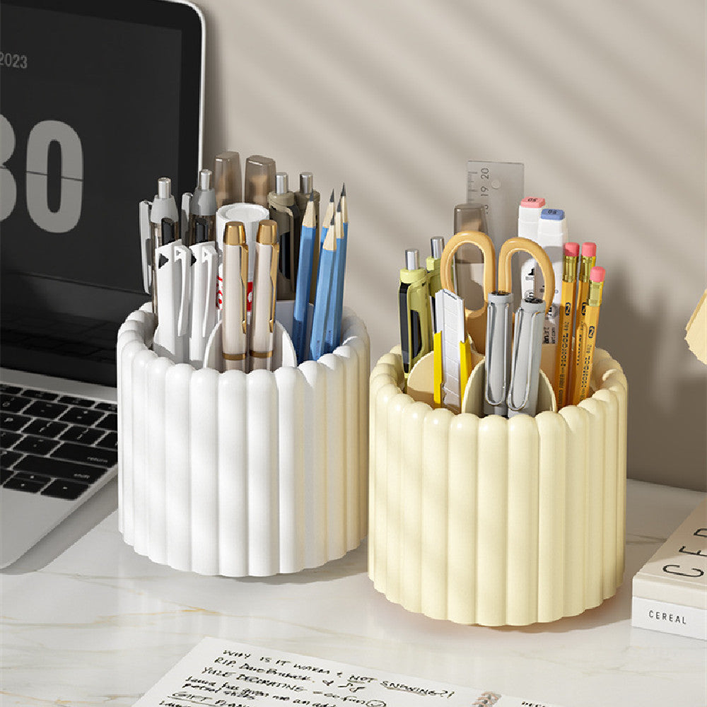 Desktop Rotating Pen Holder Cosmetics Storage Box