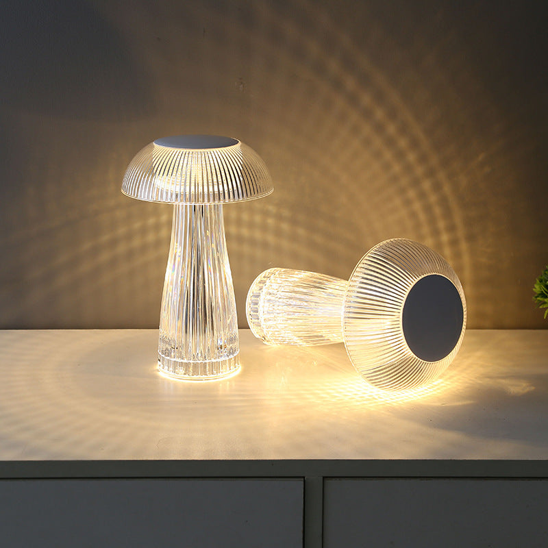 Creative Crystal Lamp Jellyfish Table Lamp