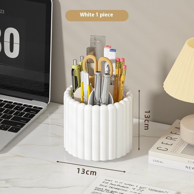 Desktop Rotating Pen Holder Cosmetics Storage Box