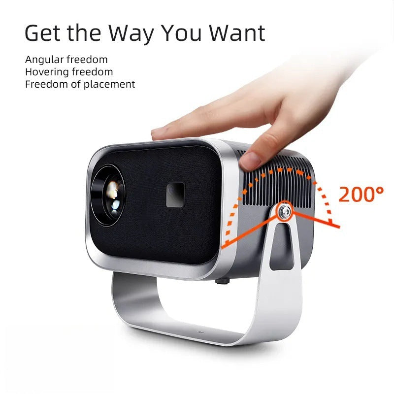 4K Smart Home Theater Mobile Phone Projection Screen Portable