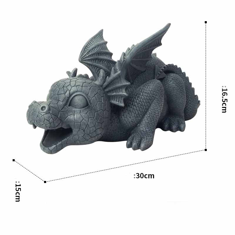 Creative Dinosaur Statue Cute Animals Resin