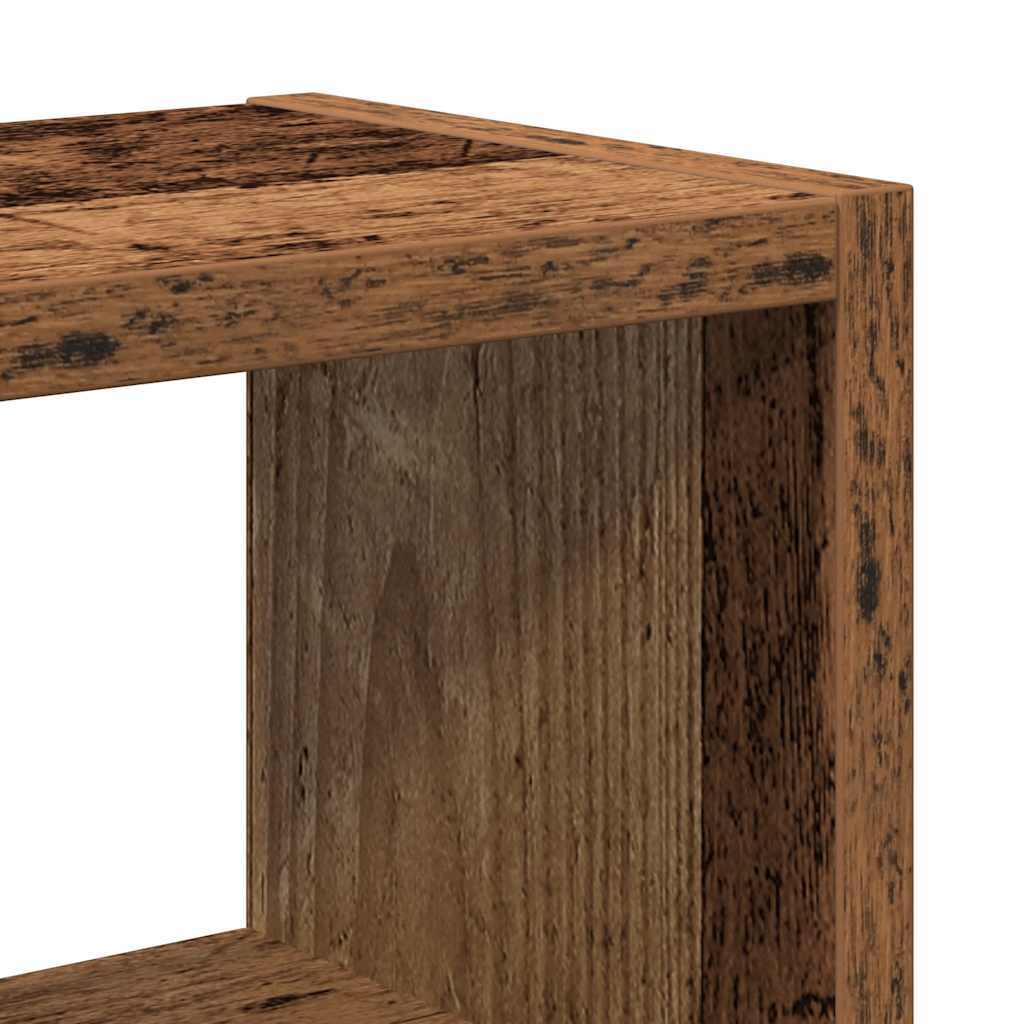 vidaXL Nástenná polička Old Wood 45x16x45 cm Engineered Wood