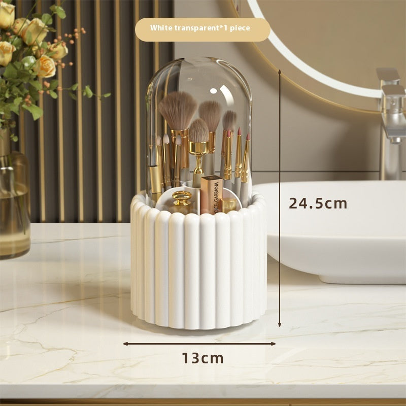 Desktop Rotating Pen Holder Cosmetics Storage Box