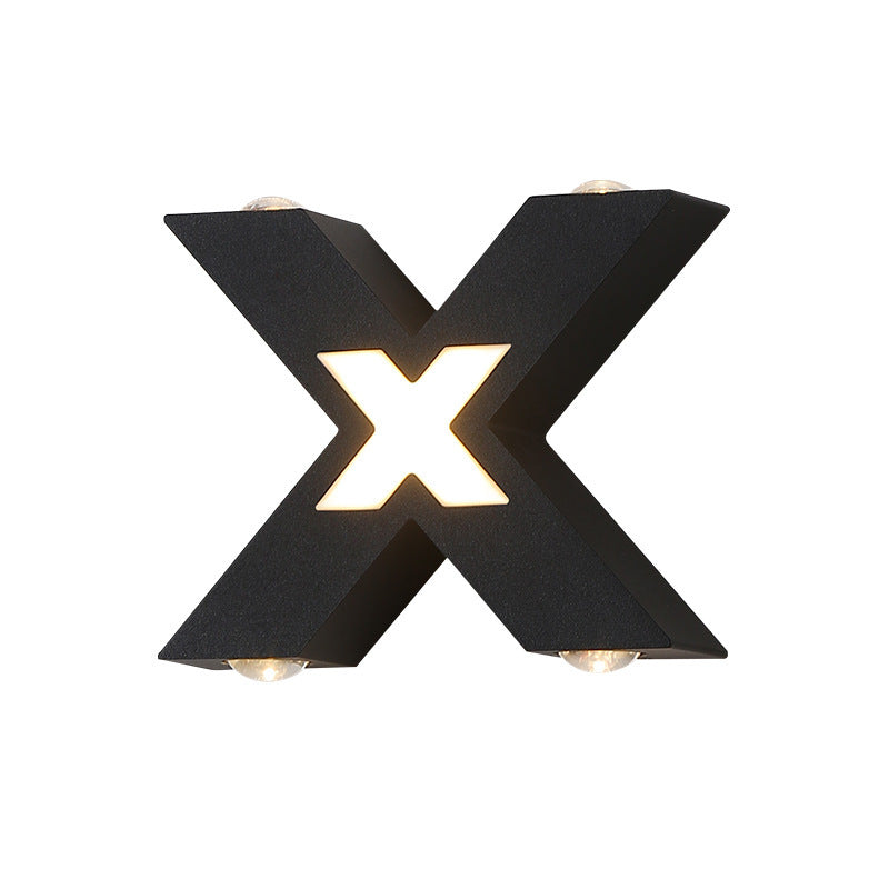 Creative Outdoor Waterproof Wall Lamp Decoration