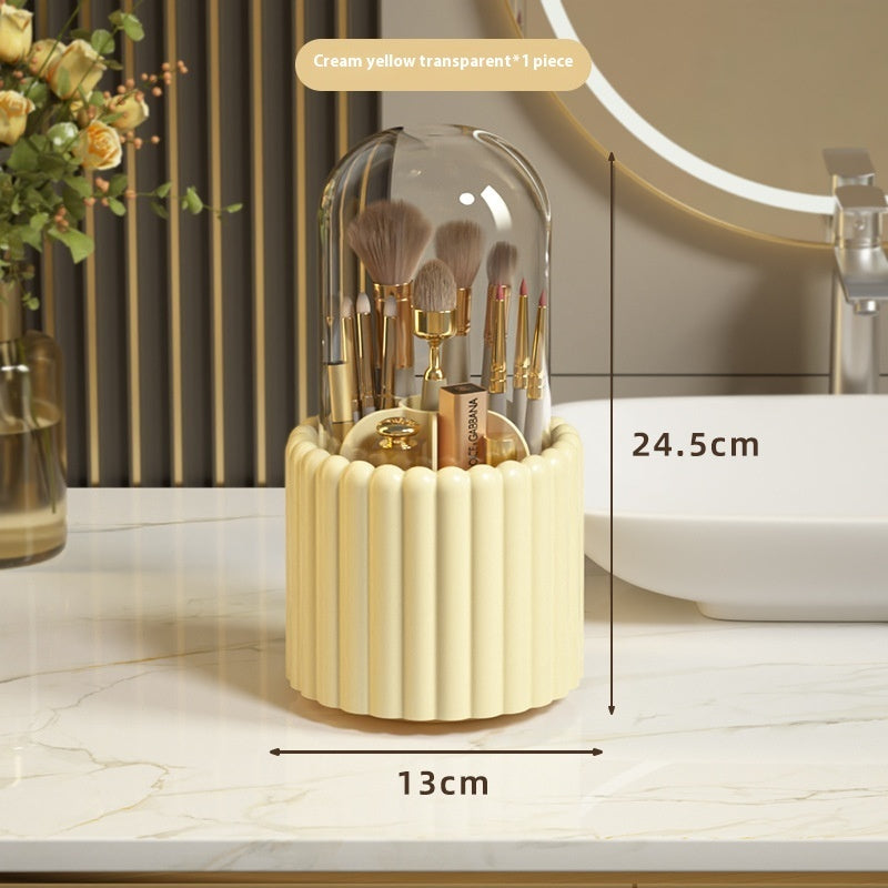 Desktop Rotating Pen Holder Cosmetics Storage Box