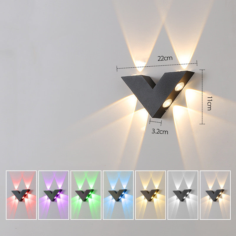 Creative Outdoor Waterproof Wall Lamp Decoration