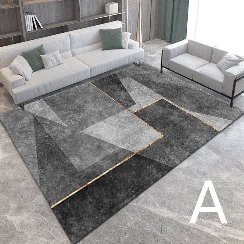 3D Light Luxury Floor Mats Bedroom Carpets